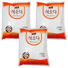 청은 식소다, 2kg, 3개