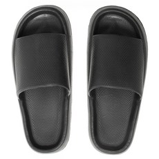 CARET 基本款 EVA 室內拖鞋, 黑色, 250~255mm