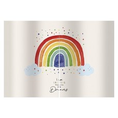 日式短門簾, 彩虹心願