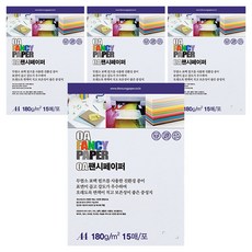 DOOSUNG PAPER 紙張 OA 美術紙 彩色影印紙 白色 180g R26, A4, 4個
