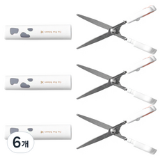 懶懶貓迷你剪刀, 白色, 6個