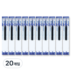 제브라 젤잉크 JF 리필심 0.5mm, 청색, 20개