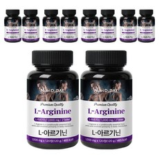 뉴트리디데이 L 아르기닌, 120정, 10개