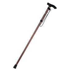 초경량 외발 접이식 길이조절용 지팡이, 커피, 1개