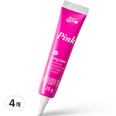 Bread Garden 新糖霜顏色 粉紅色, 25g, 4個