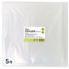 생활미소 김장비닐봉투, 5개, 20개입, 중형(약10포기)