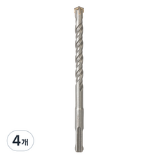 WORKPRO SDS四溝鑽頭 4刃 10 x 160 mm WP40304, 4個