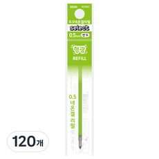 JAVAPEN 錐形中性霓虹螢光筆芯 0.5mm, 淺綠色, 120個