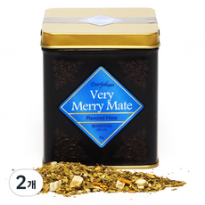 다질리언 베리메리마테 허브차 캔, 80g, 1개입, 2개