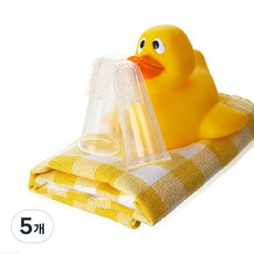 나노손가락치솔, 5개, 2개입