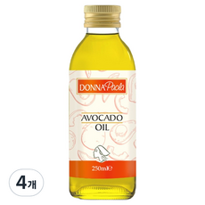 Donna Paola 酪梨油, 4個, 250ml