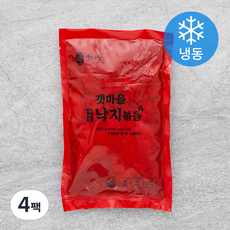 갯마을 매콤 낙지볶음 (냉동), 500g, 4팩