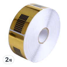 BARNA 方形壓克力美甲指甲延長凝膠甲片 500p, 2個, 單一顏色