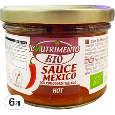 IL NUTRIMENTO 墨西哥辣醬, 180g, 6個