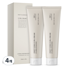 살림백서 오브제 제로 컬크림, 150ml, 4개