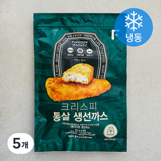 크리스피 통살 생선까스 (냉동), 320g, 5개