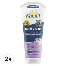 카밀 핸드 & 네일 크림 프로텍트, 2개, 100ml
