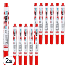 SIMBALION 雄獅 油性速乾奇異筆 NO.605, 紅色, 24支