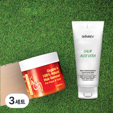 뭄 제모제 45g + 스킨레브 알로에 수딩젤 세트, 3개