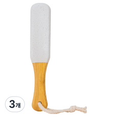 예담소 양면 화이트우드 발각질제거기, 61.5g, 3개, 1개입