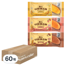 맘스케이크 우리밀 바나나빵 혼합세트, 30g, 60박스