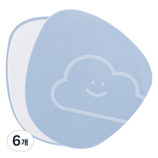 SONAK SONAK 輕薄手拿鏡, 積雲天藍色, 6個