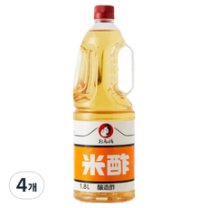 오타후쿠 쌀식초, 4개, 1.8L