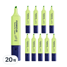 STAEDTLER 施德樓 Textsurfer 粉彩螢光筆 364, 粉彩萊姆色, 20個