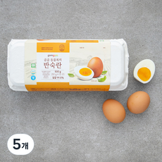 곰곰 동물복지 반숙란 (냉장), 10구, 5개