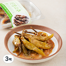 정성식품 된장고추, 110g, 3팩