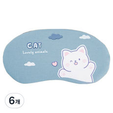 타이디홈 아이마스크 고양이, 1개입, 6개