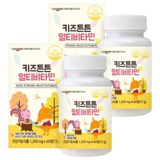 일동생활건강 키즈튼튼 멀티비타민, 72g, 2개