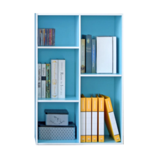 HOPMA 合馬家具 粉彩五格櫃 G-S590 14kg, 水藍色, 61.9 x 30 x 90cm