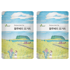 Areumdre 三角茶包藍莓酸奶, 1.5g, 25入, 2個