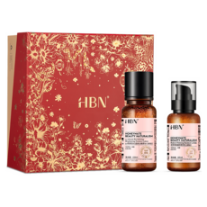HBN 早C晚A水乳經典禮盒 特證版發光水150ml + 雙A乳120ml, 1盒
