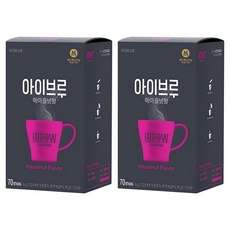 IBREW 榛果風味即溶咖啡隨身包, 1g, 70條, 2盒