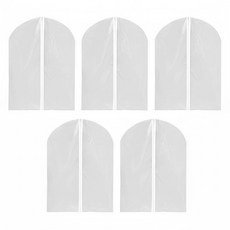 BangJiaShi 幫家適 透明衣服防塵套, 5入, 1組