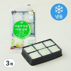 우리땅 무농약 원료 다진 양파 (냉동), 110g, 3개