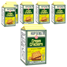 HUP SENG 乒乓原味蘇打餅, 125g, 5包