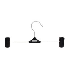 褲裙架 28.5cm, 黑色, 30個