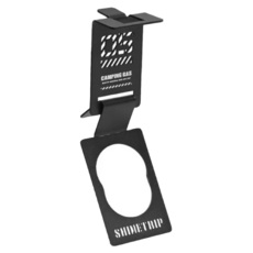 ShineTrip 山趣 不銹鋼瓦斯罐掛扣 140 x 43 x 62mm 50g, 黑色, 1個