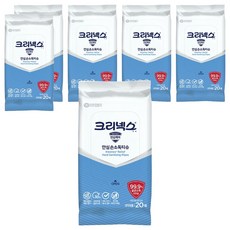 Kleenex 手部清潔濕紙巾 攜帶型, 20張, 6個