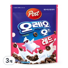 오레오오즈 레드 시리얼, 250g, 3개