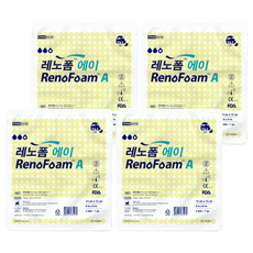 레노폼 A 드레싱폼 습윤밴드 2mm, 1개입, 4개