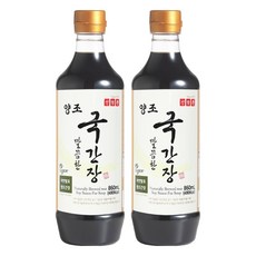 신앙촌 양조 깔끔한 국간장, 860ml, 2개