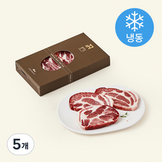 드라이에이징 한돈 목심 구이용(냉동), 300g, 5개