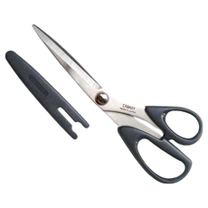 日本CANARY 居家裁縫剪刀 附安全刀套, CS-210B, 1支