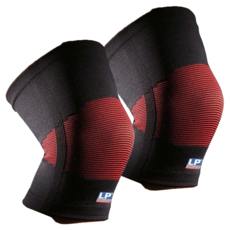 高伸縮型膝部護套 641-BK, 2個