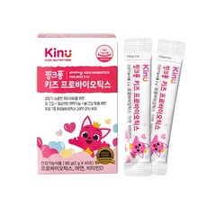 키누 핑크퐁 키즈 프로바이오틱스 40p, 80g, 1개
