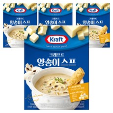 Kraft 卡夫 即食蘑菇濃湯+脆餅條, 198g, 4個